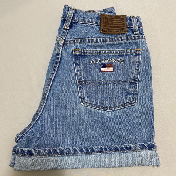 Brandy Melville Pants - SOLD Polo Ralph Lauren High-rise Jean Shorts